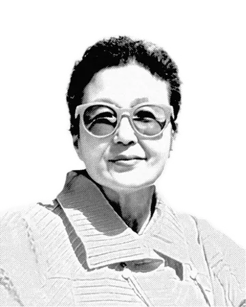 금조온 이야기의 시작, 어머니의 판화풍 초상 일러스트