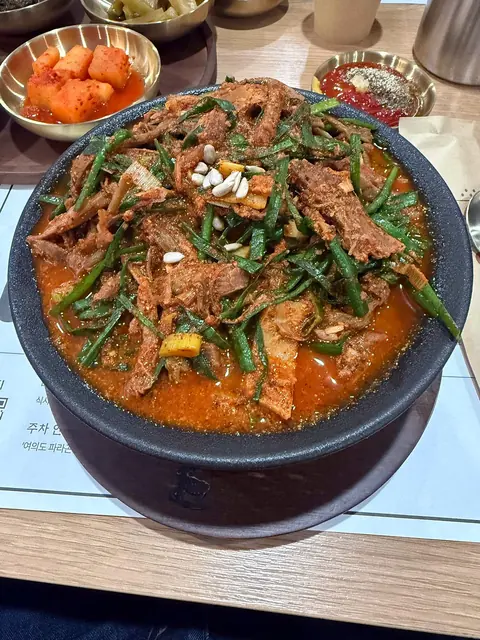 흑염소 볶음을 넣은 유량 흑염소 탕, 방문자 리뷰 사진
